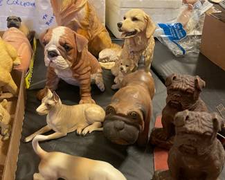 Dogs figurines