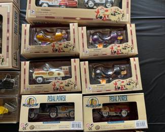 Pedal cars toys diecast