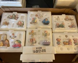 Precious moments village figurines