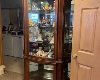 large curio cabinet for sale