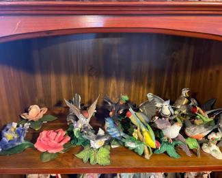 Lenox porcelain bird figurines