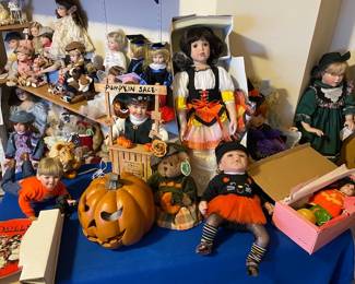 halloween theme dolls
