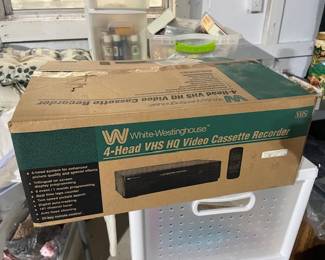 New in box vcr