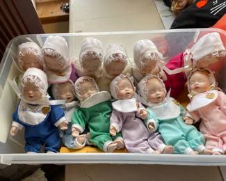 Birthstone babies miniature