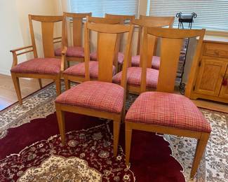 Ethan Allen Set of 8 Dining Room Chairs