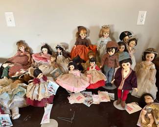 Madame Alexander doll collection 