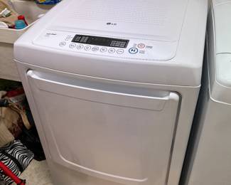 450.00 ( was 800.00) gas dryer and washer. LG hydro shield gas dryer and LG smart drum washer
