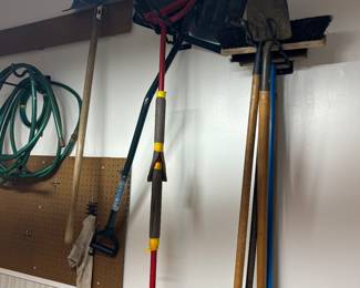 Shovels, brooms