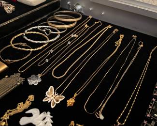 Jewelry, bangles, necklaces
