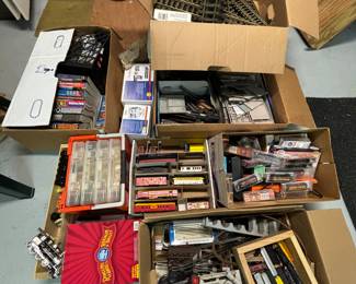 Vintage Lot of trains and accessories