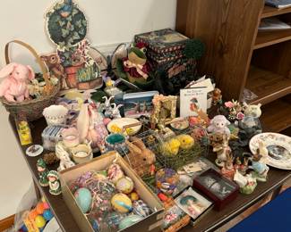 Large Selection of cute Easter decor