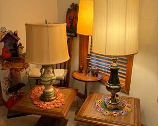 Mid century lamps