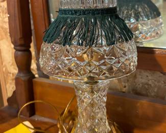Waterford crystal lamp