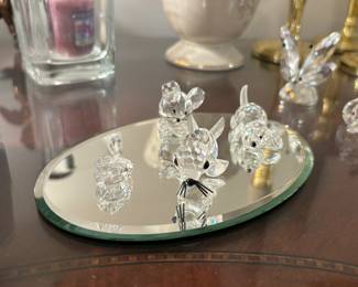 Swarovski crystal figures