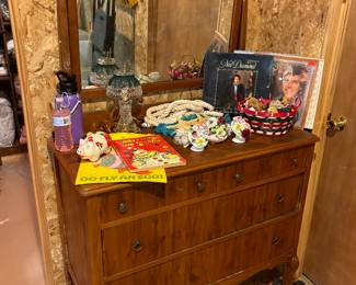 Vintage maple dresser