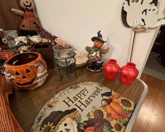 Fall and halloween decor