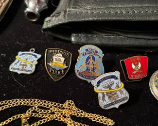 Police pins