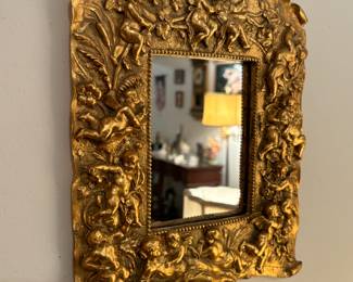Gilded mirror
