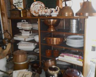 Large Selection of Copper cookware