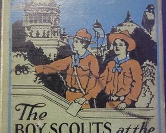 vintage Boy scout books