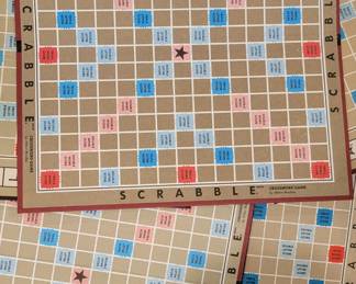 1940s scrabble boards
