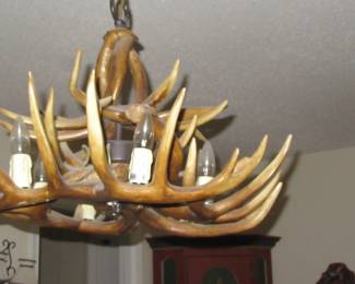 MARK horn chandelier