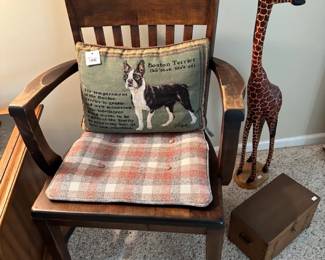 Boston Terrier Pillow 