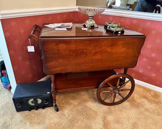 Hekman Tea Cart, The Hallicrafters Co Model S-38