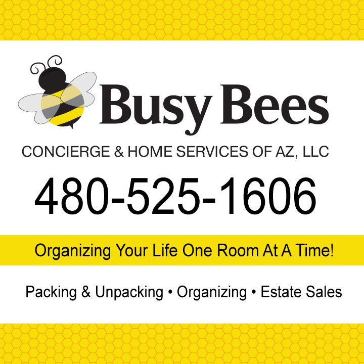 We are Busy Bees busy in San Tan Valley getting this sale ready!  We have a lot of unique items!  Please mark your calendars for this unique sale!