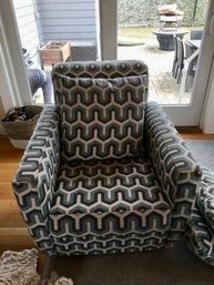 Fabric occasional chair 