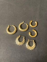 Gold filled earrings 