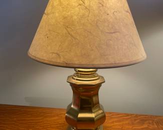 Sold brass lamp