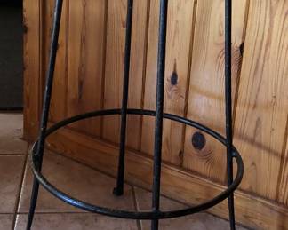 3 Bar height barstools