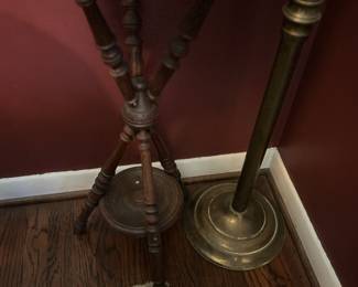 Unique antique plant stand