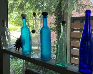 Unique and vintage bottles 