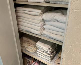 Towels, linens 