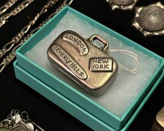 Sterling Tiffany & co suitcase