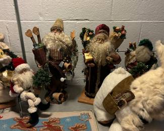 Santa figures