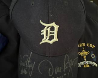 Signed Tigers hat