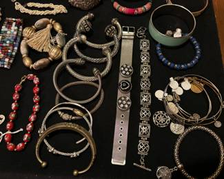 Bangles, bracelets, jewelry 