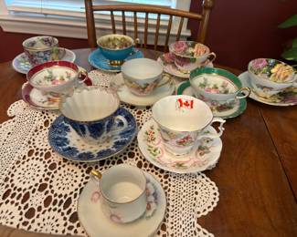 Antique tea cups 