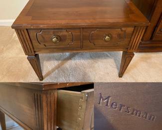 1 Drawer Mersman Vintage Side Table 
