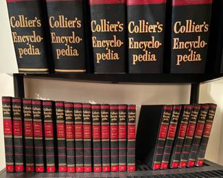  Colliers 1954 Volumes 1-20 complete Encyclopedia Set