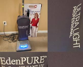 EdenPure Bio SpeedClean UV Ultralight Professional Vacuum Cleaner 
