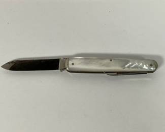 Mother of Pearl Knife by E Weck & Son