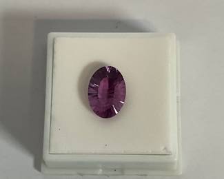 5 Ct Purple Fluorite Gemstone