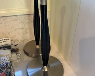 Two paper towel holders $4 ea.