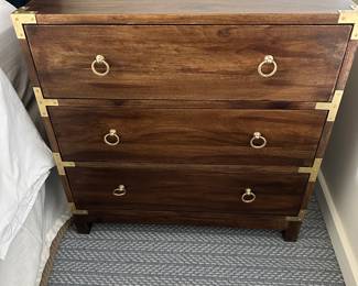 3-drawer dresser 28" w x 16" d x 28" t: $350