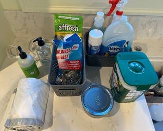 Assorted cleaning supplies $10/all