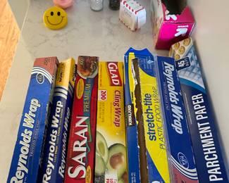 Assorted kitchen accessories $5 all.